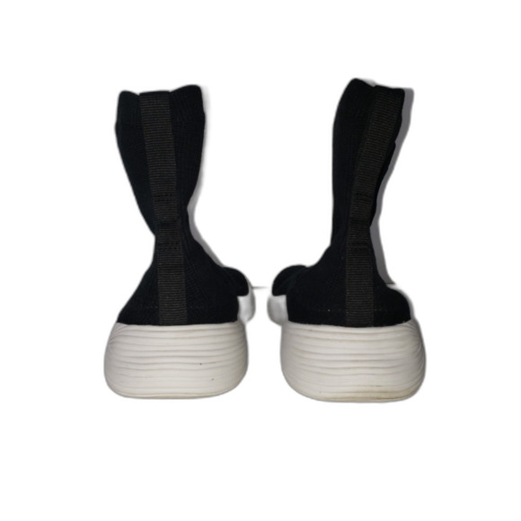 iLYSM Tabi Black and White Split Toe Sneakers Shoes Womens Size 8.5 - Picture 4 of 7